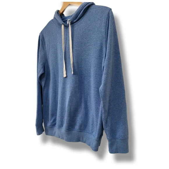 🌿Old Navy Womens Medium Heather-Blue Soft Hoodie - Picture 4 of 10